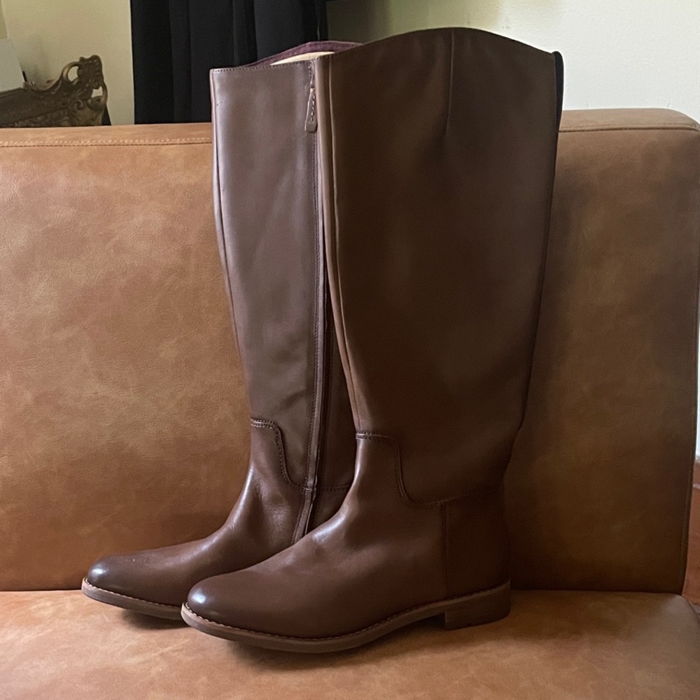 Franco Sarto Brown Winter & Rain Boots